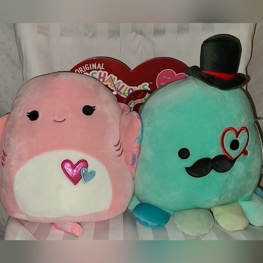 NWT 8" Saxa & Eiko Squishmallows